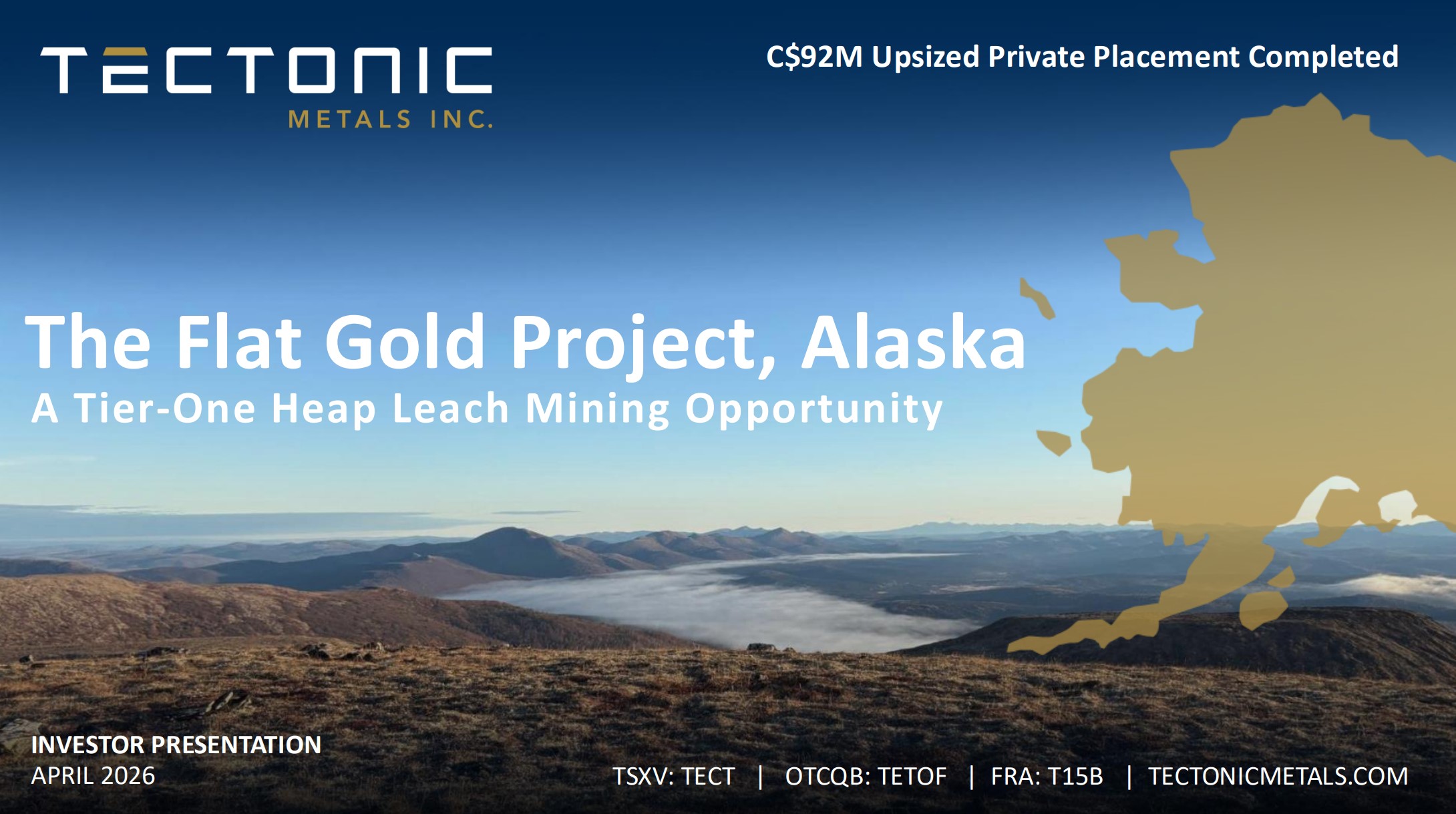 Tectonic Metals Inc. Presentation