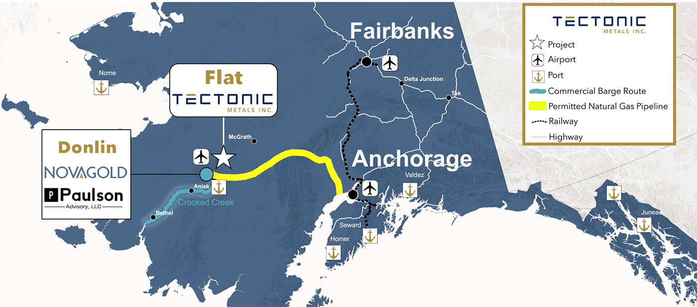 Donlin Permitted Natural Gas Pipeline