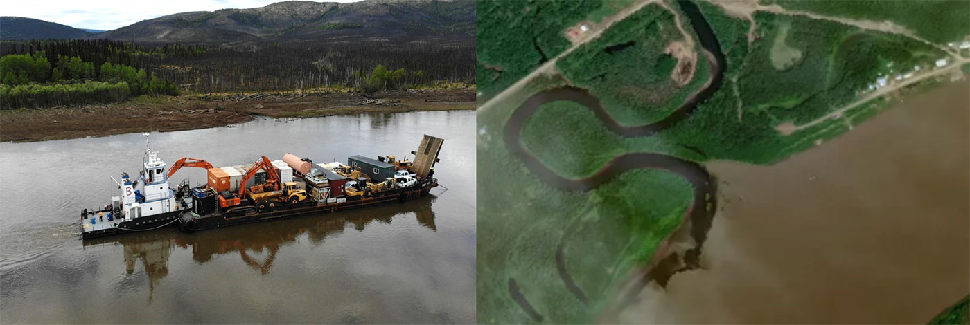 Crooked Creek Barge River Access Nearby